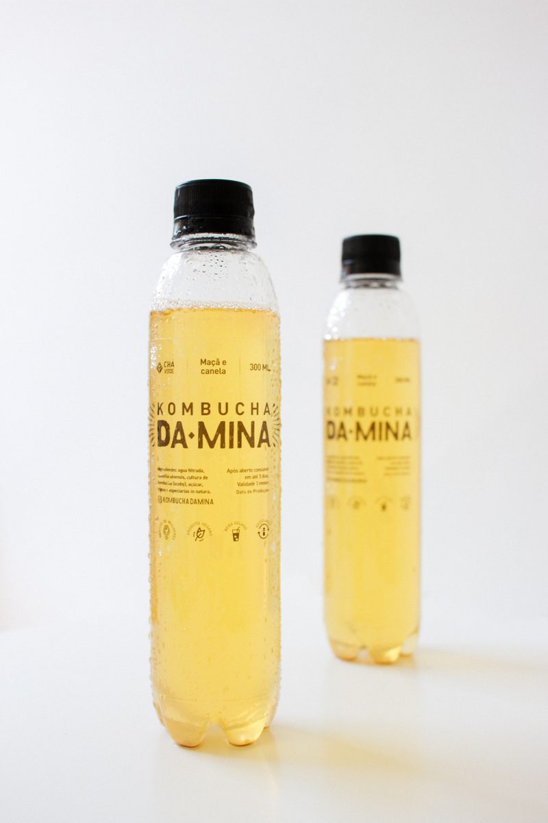 Kombucha da Mina Basic — Chá verde