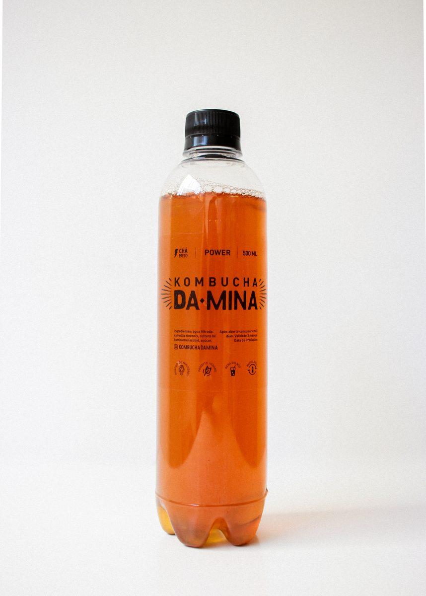 Kombucha da Mina Power — Chá preto
